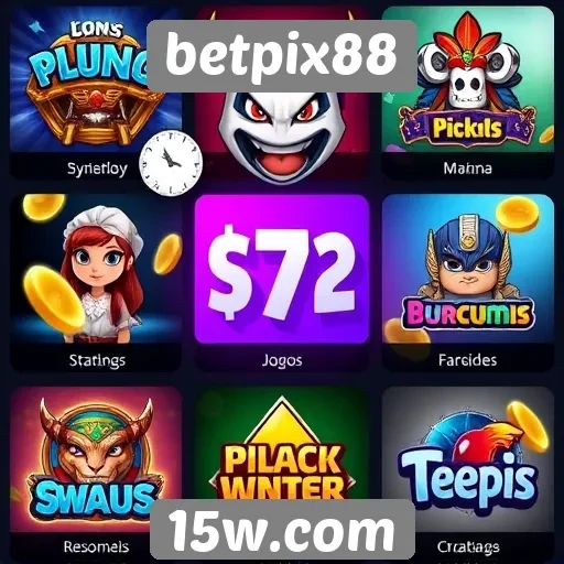 Jogos populares disponíveis no betpix88