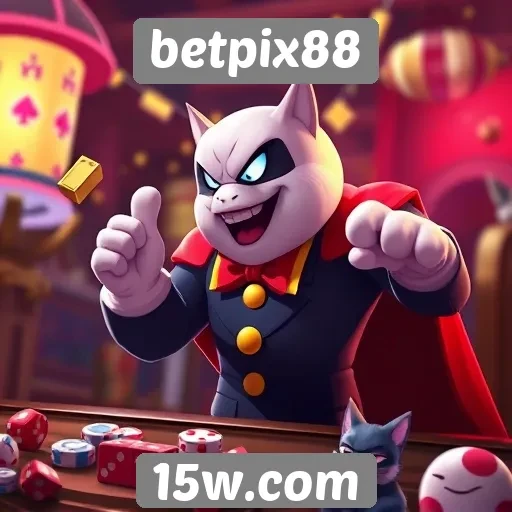 Variedade de jogos disponíveis na plataforma betpix88